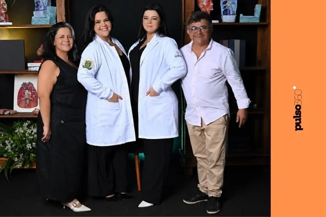 Da banca de pastel aos jalecos: o sonho de uma família ligada a Medicina da Ulbra